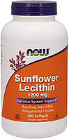 Now Foods Sunflower Lecithin 200 гелевых капсул
