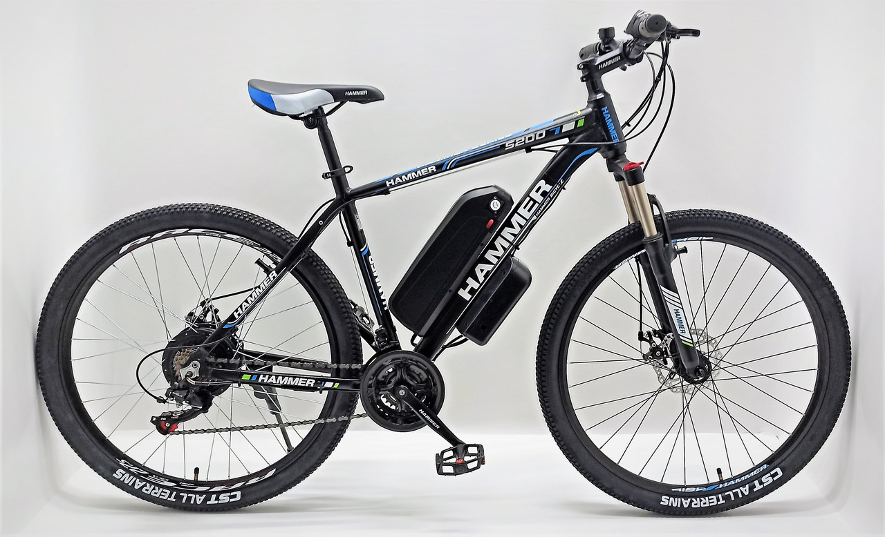 Електровелосипед "S200" 27.5 500 W 13ah, e-bike редукторний