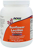 Now Foods Sunflower Lecithin Powder 454 gr