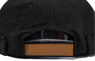 Кепка Бейсболка без козирка Denim Чорний 56-59 см, фото 4