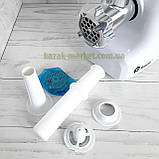 Електрична м'ясорубка Domotec MS-2017 2500 Вт подрібнювач м'яса електром'ясорубка біла, фото 3