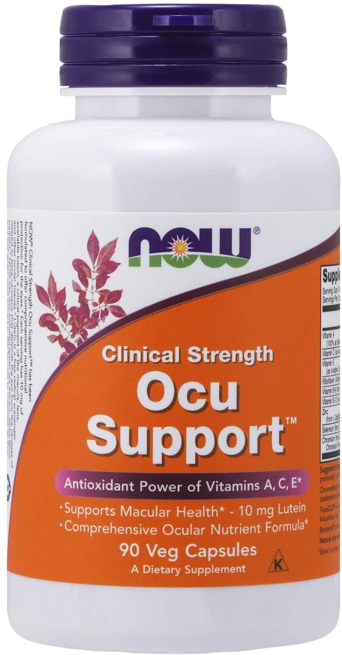 Комплекс вітамінів для очей Now Foods Ocu Support 90 капсул