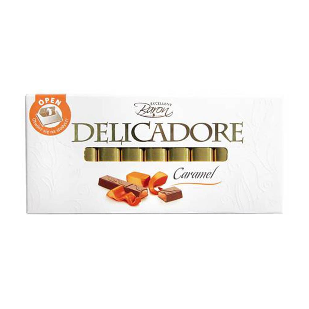 Шоколад молочний Delicadore Baron, 200 г, Польща