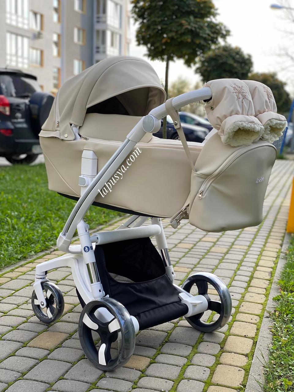 Дитяча універсальна коляска 2в1 Ibebe i-stop ecco ( АйБебе ай-стоп)