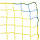 Сітка на ворота футбольні тренувальна безузловая (2шт) ЄВРО ЕЛІТ 1,5 SO-2324 (PP 4мм, осередок 12см, р-р, фото 2