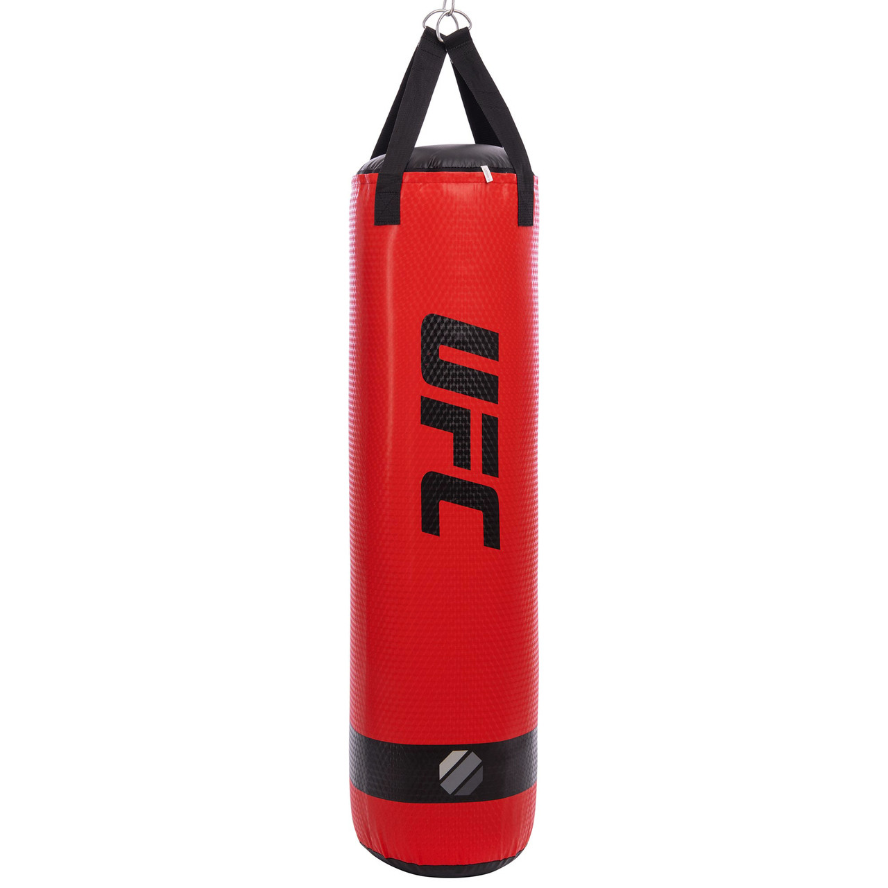 Мішок боксерський Циліндр PVC h-117см UFC MMA UHK-69747 (d-33см, вага 36 кг, червоний)