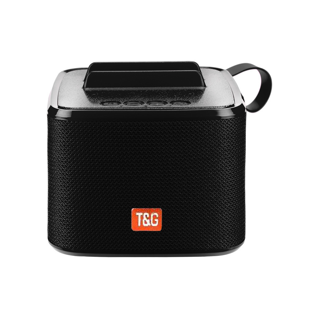 Портативна бездротова Bluetooth колонка T&G TG801 | AUX, Micro-SD card, USB, FM-radio | Чорний