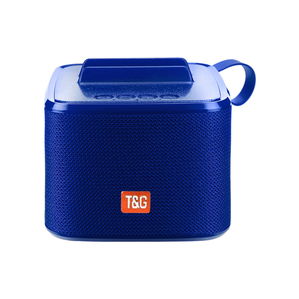 Портативная беспроводная Bluetooth колонка T&G TG801 |AUX, Micro-SD card, USB, FM-Radio| Синий - фото 1 - id-p1330627263