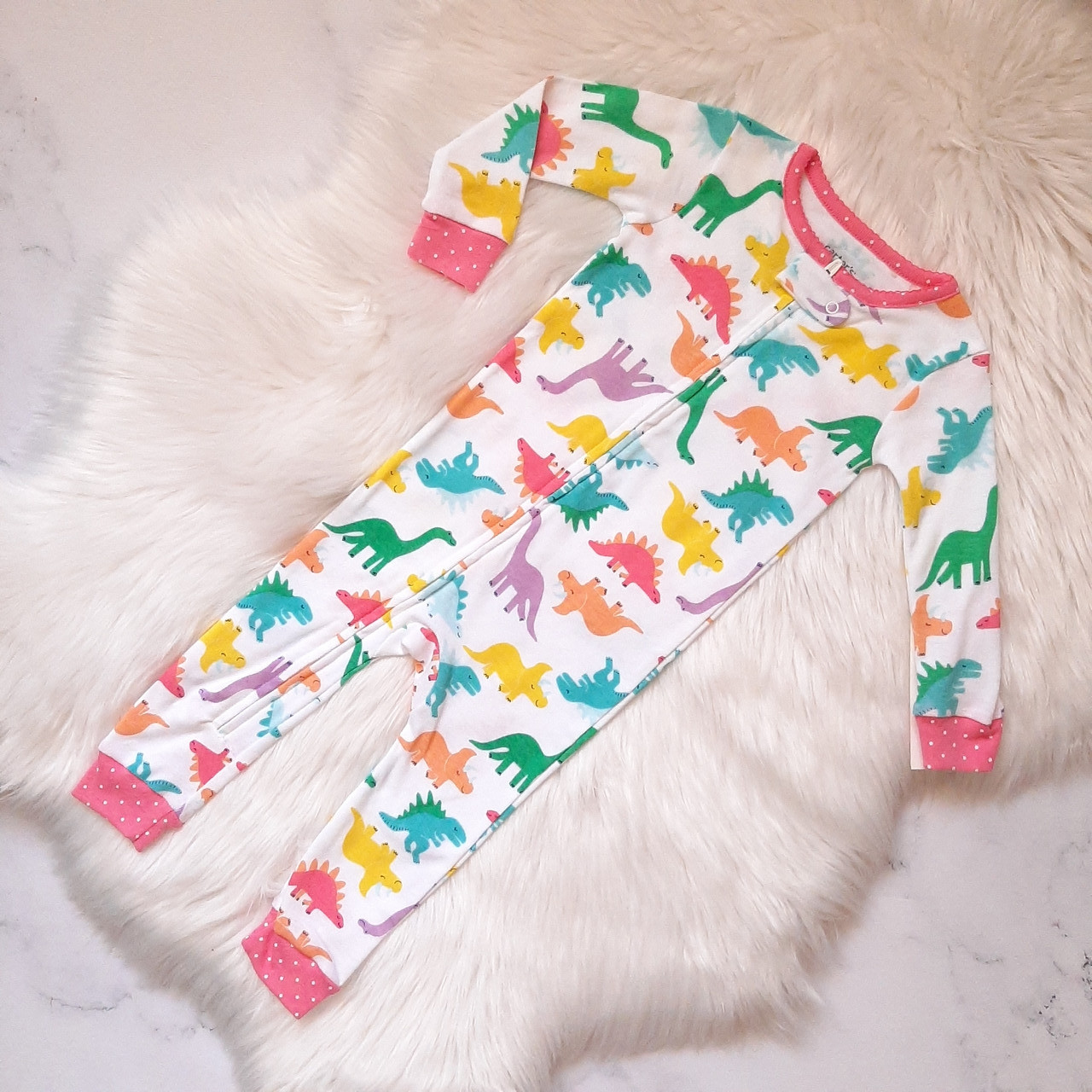 Чоловічок для дівчаток картерс Carters 18, 24мес (від 76 до 86см) бавовняний чоловічок, фото 1