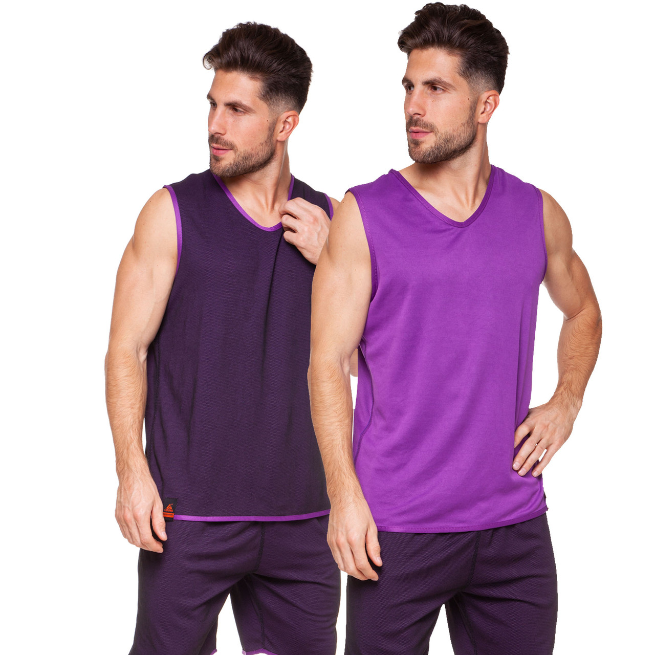 Форма баскетбольна чоловіча двостороння Lingo Ease LD-8801 фіолетовий