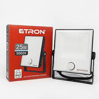 Прожектор ETRON Spotlight 1-ESP-224 25W 5000К з датчиком присутності