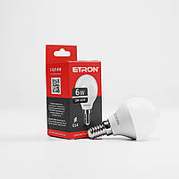 LED лампа ETRON Light 1-ELP-048 G45 6W 4200K 220V E14