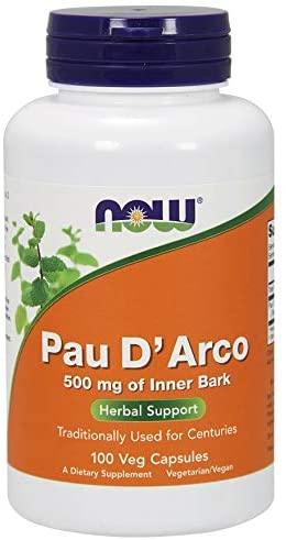 Now Foods Pau D'Arco 500mg 100 капсул