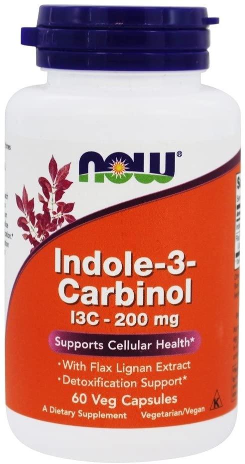 Індол 3 карбінол нау фудс Now Foods Indole-3-Carbinol 200 mg 60 капсул