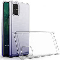 TPU чехол Epic Transparent 1,0mm для Samsung Galaxy M31s Бесцветный (прозрачный)