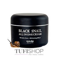 Крем с муцином черной улитки Eyenlip Black Snail All In One Repair Cream