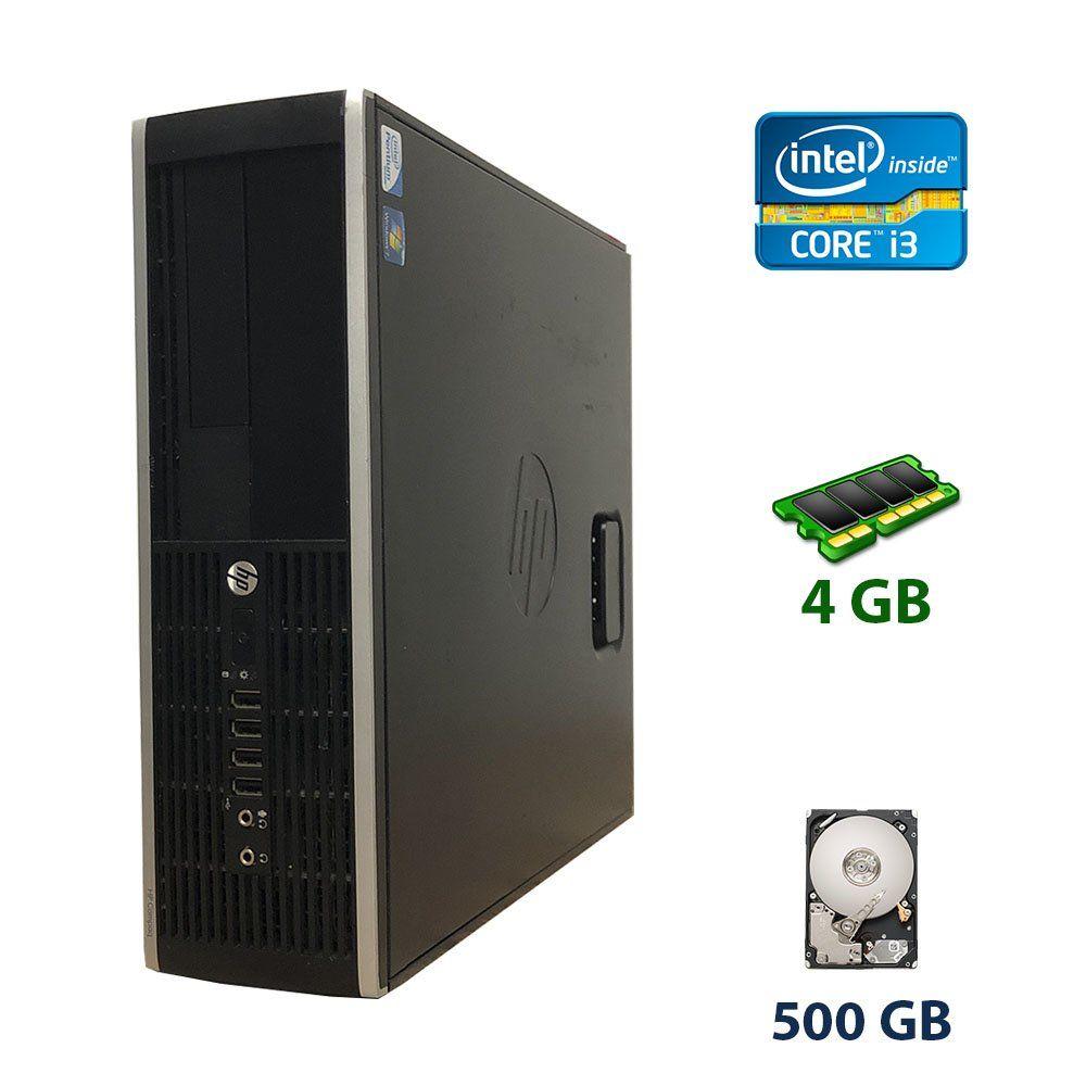 Комп'ютер HP Compaq 6200 SFF/Intel Core i3-2100 (4) ядра по 3.1 GHz) / 4 GB DDR3 / 500 GB HDD / nVidia