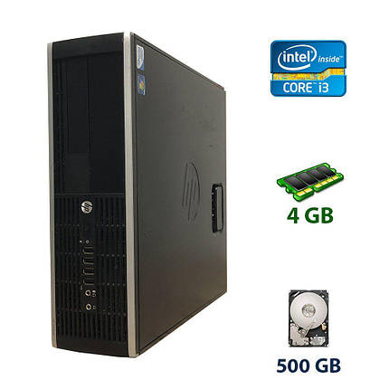 Комп'ютер HP Compaq 6200 SFF/Intel Core i3-2100 (4) ядра по 3.1 GHz) / 4 GB DDR3 / 500 GB HDD / nVidia, фото 1