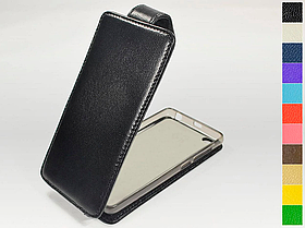 Відкидний чохол з натуральної шкіри для Xiaomi Redmi 3