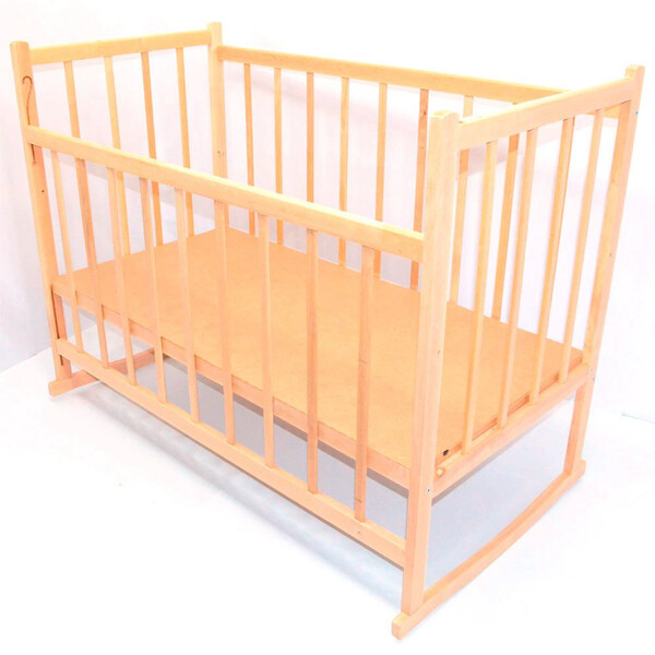 Дитяче ліжечко гойдалка For Baby №3 дерев'яна Вільха