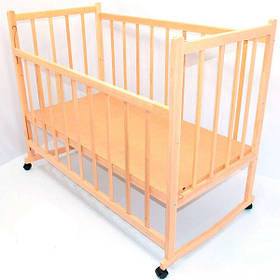 Дитяче ліжечко гойдалка For Baby №4 дерев'яна Вільха