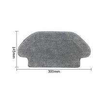 Комплект ганчірок для робота-пилососа Xiaomi Vacuum Mop P ( STYJ02YM STYTJ02YM SKV4110GL ) Viomi V2 / V2 Pro / V3 / SE 2 шт., фото 2