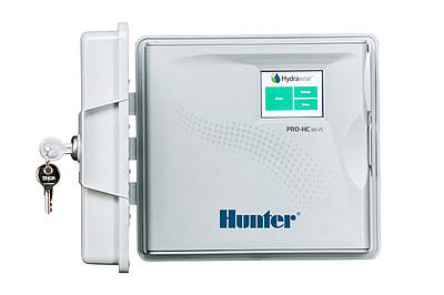 Контролер поливу Hunter PHC-601-E (6 зон, зовнішній) Wi-Fi