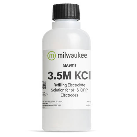 Розчин 3,5М KCl для заповнення та зберігання pH/ВП електродів, Milwaukee MA9011, фото 1