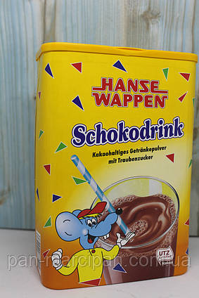 Какао дитяче Schokodrink Hanse Wappen 800г