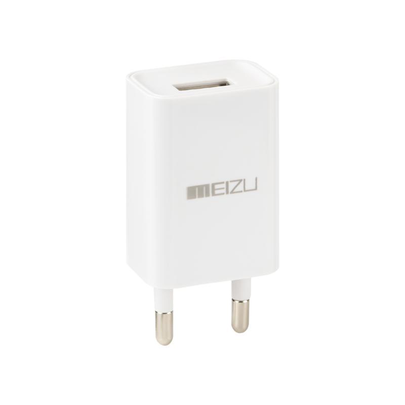 Мережевий зарядний пристрій Meizu Original Quality + кабель Type-C 2A White
