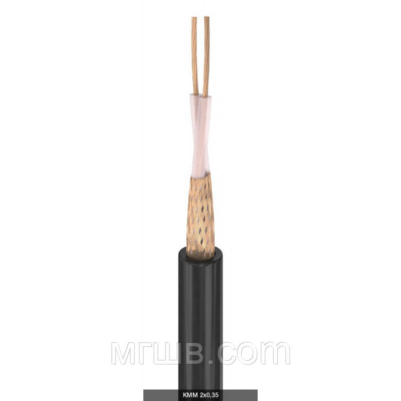 КММ 2х0.35 кабель мікрофонний екранований, фото 1