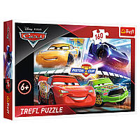 Пазл "Тачки-3. Победоносные гонки", 160 элементов Trefl Disney Cars 3 (5900511153569)