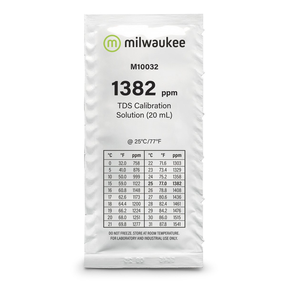 Калібрувальний розчин TDS, 1382 ppm, Milwaukee M10032