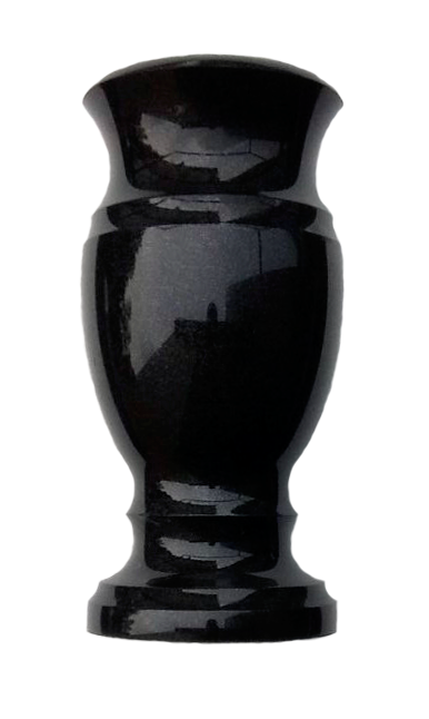 Ваза гранітна на цвинтар, памятник, могилу, 30 см.