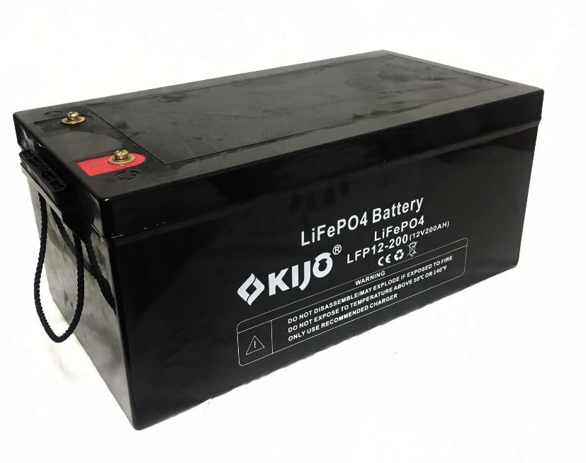 Літієвий акумулятор 200 Аг 12 В KIJO LiFePo4-12V200Ah Lithium Iron Phosphate