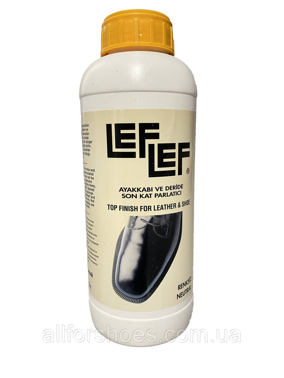 Фарба лак для шкіри різного дублення LEF LEF