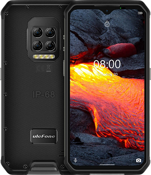 Ulefone Armor 9E Black, 8/128 Gb, NFC, IP69K, 6600 мАч, Дисплей 6.3", Захищений смартфон Ulefone Armor 9e
