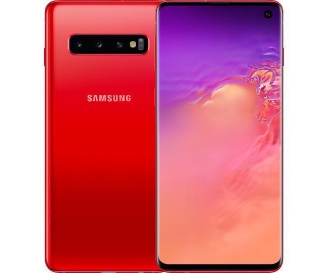 Смартфон Samsung Galaxy S10 SM-G973 DS 128GB Red (SM-G973FZRD)
