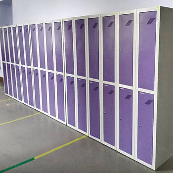 Шафа металева для одягу ШОМ 300/2/4