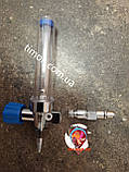 Флоуметр з витратоміром (зволожувач кисню), під з'єднання DIN, фото 3