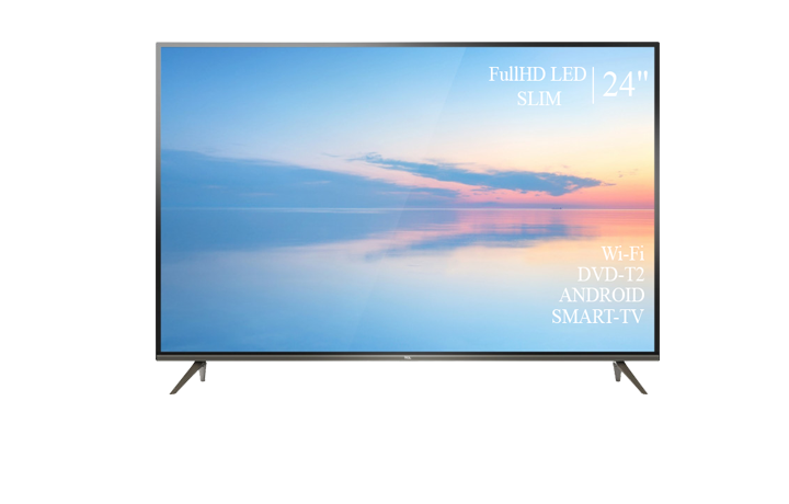 Сучасний Телевізор TCL 24" Smart-TV Full HD T2 USB Гарантія 1 РІК!