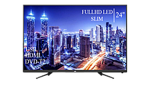 Сучасний Телевізор JVC 24" FullHD DVB-T2 USB Гарантія 1 РІК!