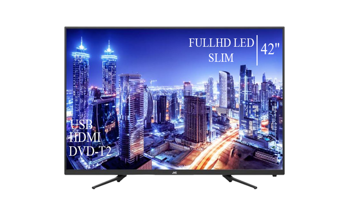 Сучасний Телевізор JVC 42" FullHD DVB-T2 USB Гарантія 1 РІК!