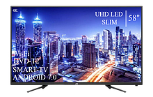 Сучасний Телевізор JVC 58" Smart-TV ULTRA HD T2 USB Гарантія 1 РІК