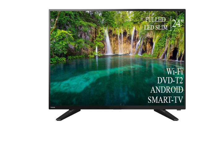 Сучасний Телевізор Tosiba 24" Smart-TV FullHD T2 USB Гарантія 1 РІК