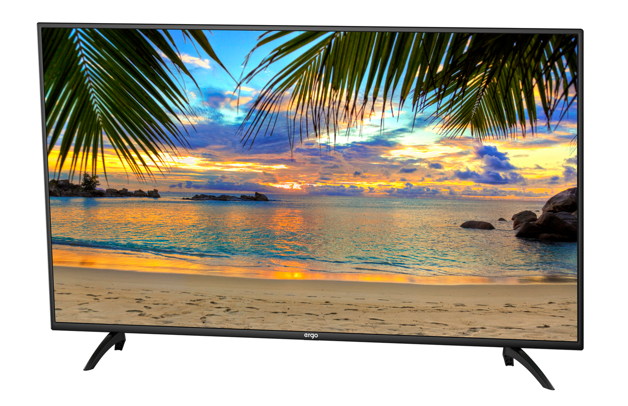 Сучасний Телевізор Ergo 50" SmartTV (Android 9.0) + UHD 4K ГАРАНТІЯ!