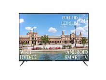Сучасний Телевізор Liberton 24" Smart-TV+Full HD DVB-T2+USB