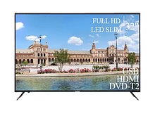 Сучасний Телевізор Liberton 32" FullHD+DVB-T2+USB