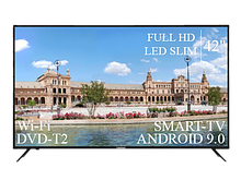 Сучасний Телевізор Liberton 42" Smart-TV+Full HD DVB-T2+USB Android 9.0