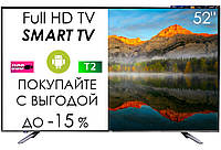 Новинка! Телевизор JBA 52" I Android 13.0/Smart TV/DVB/T2/FullHD/USB